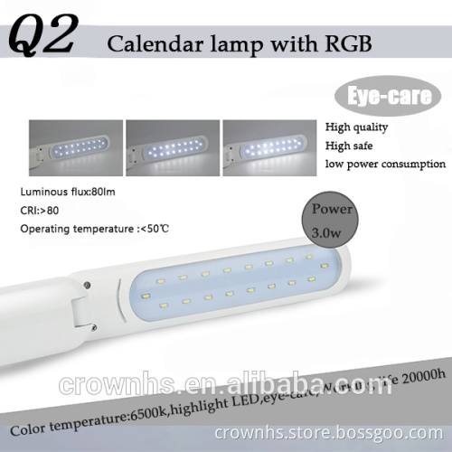 Hot sale USB Touch Switch LED Flexible Desk Table Lamp,3-level brightness switching adjustable led lighting lamp,